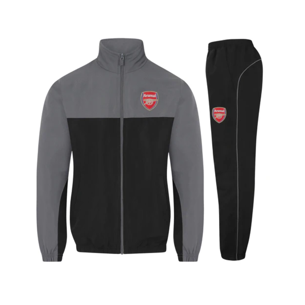 Official Arsenal FC Boys Tracksuit - Youth Soccer Training Jogging Suit - Perfect for Football Practice, School Sports & Casual Wear