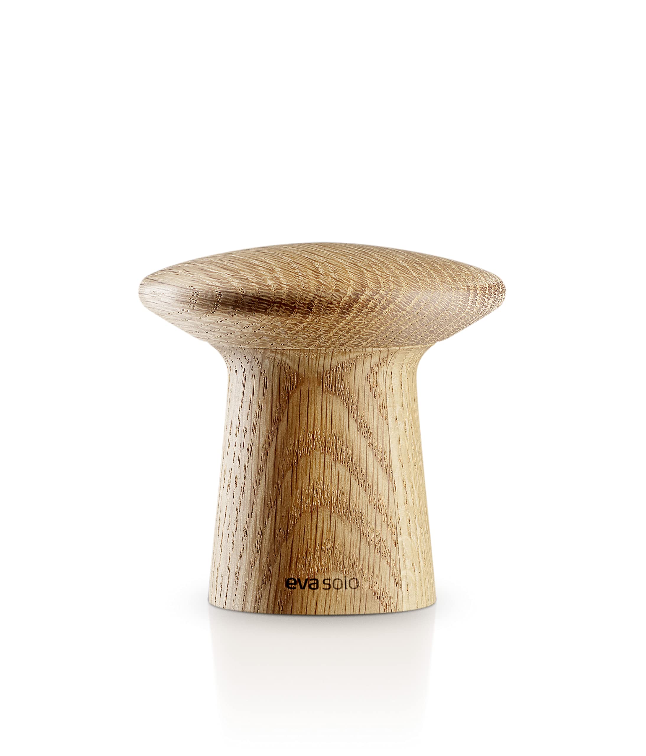 Premium EVA SOLO 3-Inch Oak Salt and Pepper Grinder Set - CrushGrind Ceramic Mechanism with 25-Year Warranty - Perfect for Kitchen, Dining Table & Gourmet Cooking