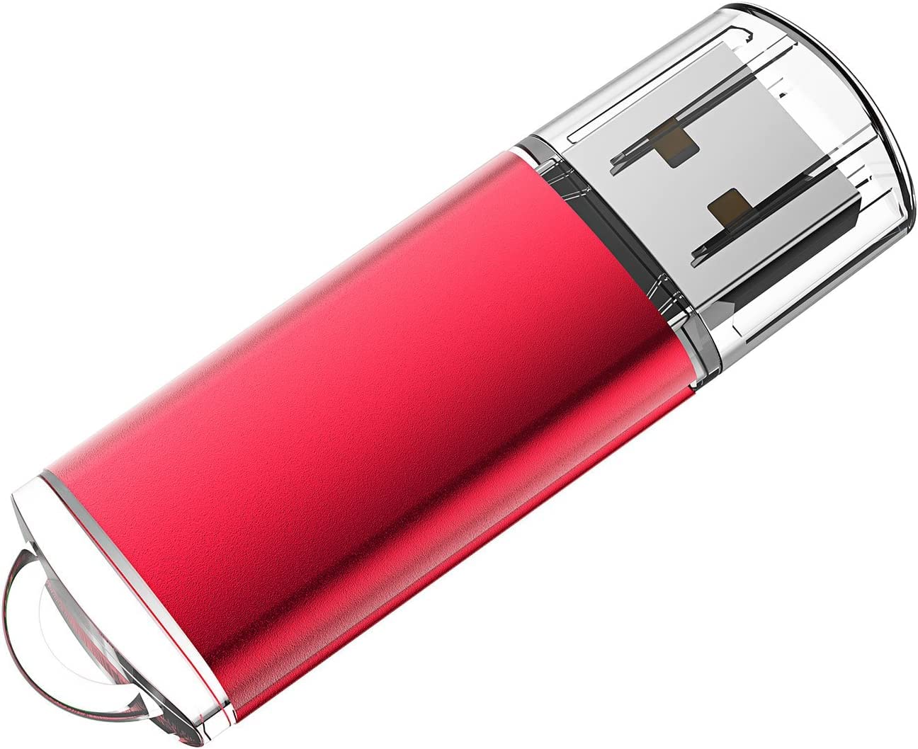 RAOYI 10 Pack 64GB USB Flash Drive USB 2.0 Memory Stick Thumb Drive - High Speed Portable Storage for Files, Photos, Music - Perfect for Students, Office, Travel & Data Backup (Red)