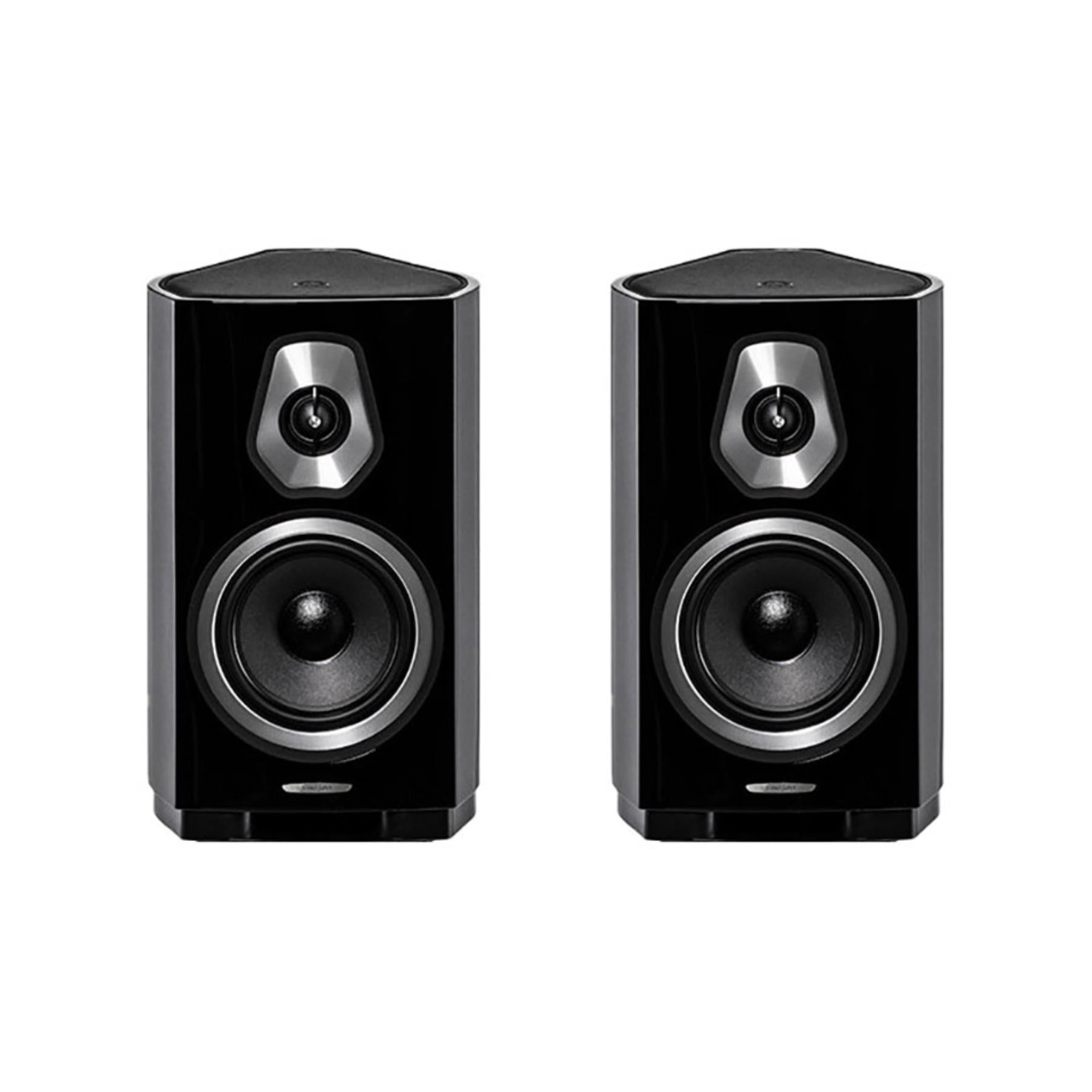 Sonus faber Sonetto II Bookshelf Speakers - Premium Hi-Fi Bookshelf Speakers for Home Theater & Music Listening (Pair) | Perfect for Living Room, Home Studio & Audiophile Setups