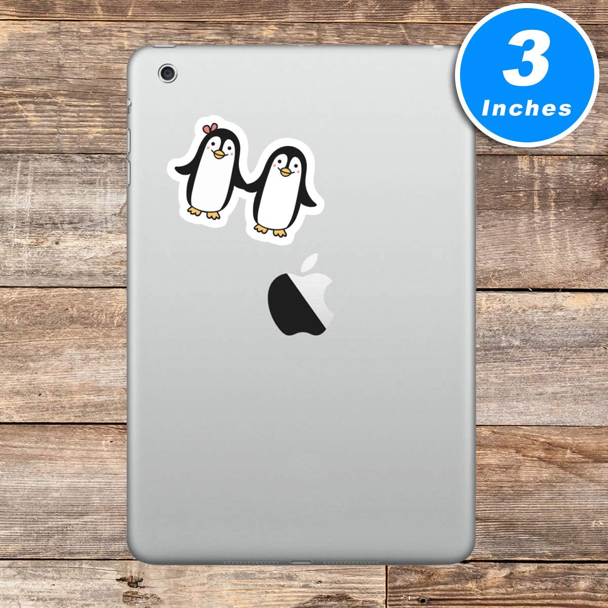 Penguin Couple Stickers - 3 Pack (2.5