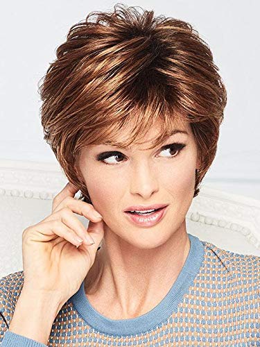 Eva Gabor Soft Romance Hairpiece - Synthetic Wig for Women | Sugared Pewter Color by Hairuwear | Perfect for Daily Wear, Cosplay & Special Occasions