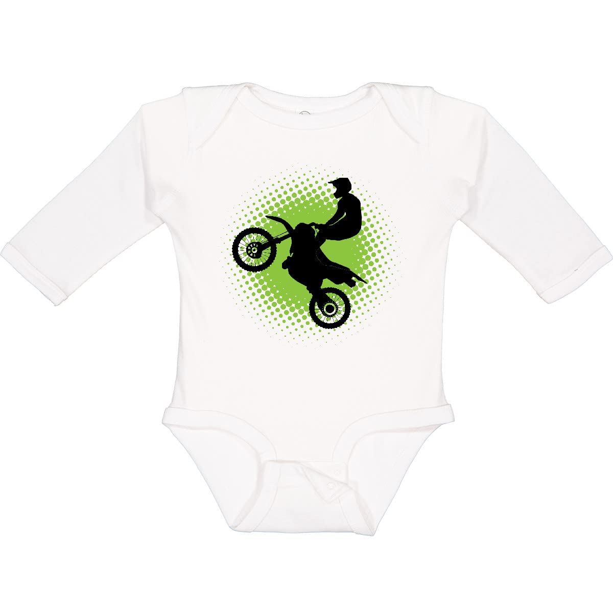 Inktastic Motocross Rider Freestyle Sports Long Sleeve T-Shirt for Men & Women - Dirt Bike Racing, MX Riding & Off-Road Adventure Apparel
