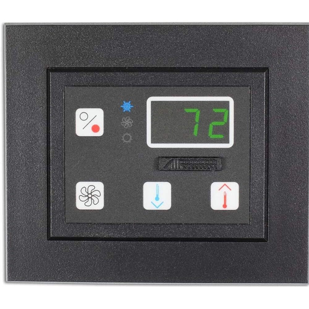 Dometic Passport I/O Display with Bezel - Black RV Marine Boat Control Panel for Temperature Monitoring