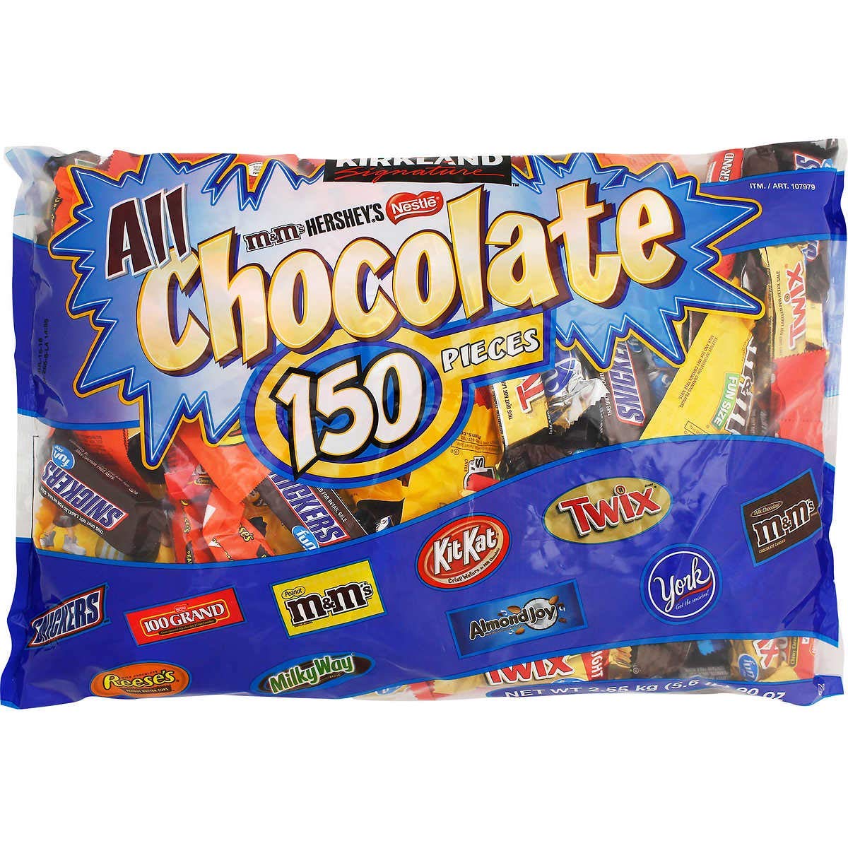 Bulk Candy Box - 8lb Chocolate Fun Size Assortment by Candy Geek | Perfect for Halloween, Parties, and Office Treats