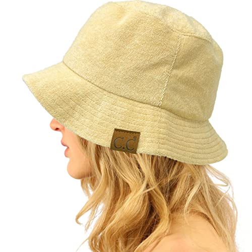 Terry Cloth Solid Beige