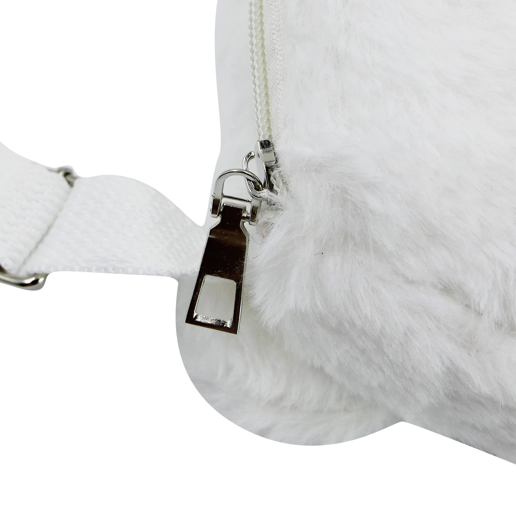 Adorable Pink Fluffy Cat Crossbody Bag for Women - Cute Plush Shoulder Purse with Adjustable Strap, Kawaii Animal Messenger Satchel - Perfect for Casual Outings, Travel, and Gifts