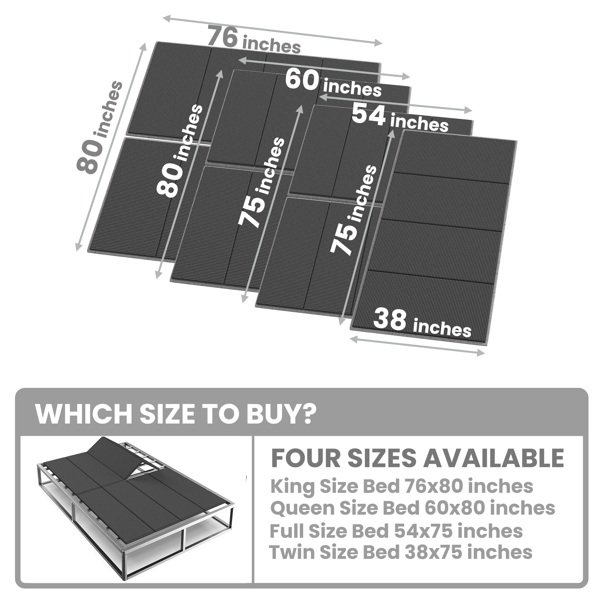 King Size 76x80