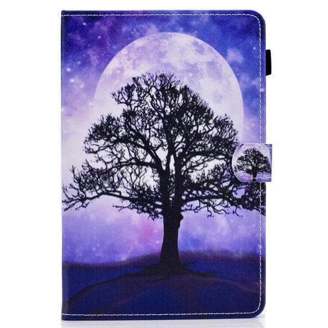 Apple iPad Air 4 (2020) 10.9-inch Leather Stand Case with Dog Design - Perfect for Work, Study & Entertainment
