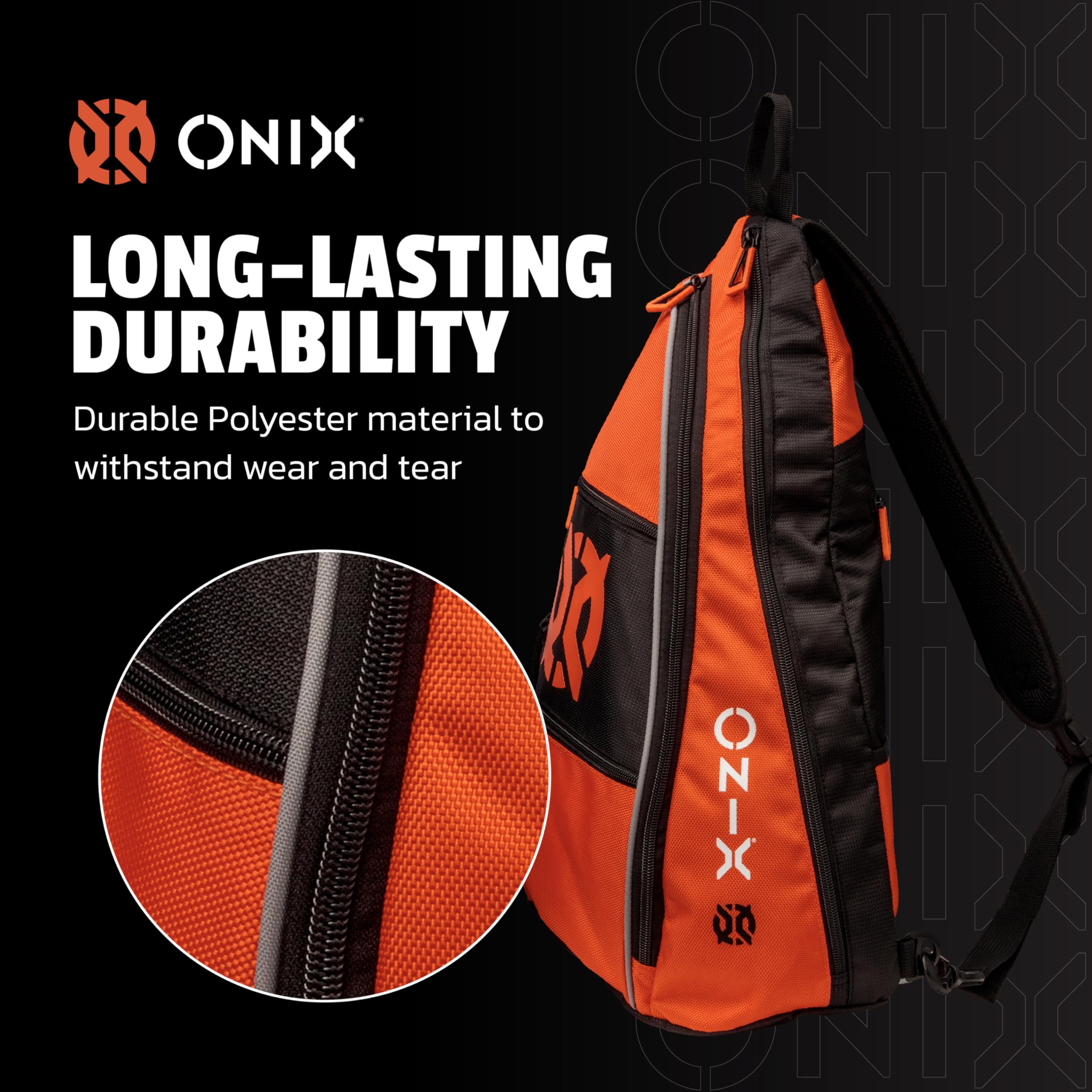 ONIX Pickleball Backpack - Premium Pickleball Equipment & Accessories for Paddles, Balls & Gear - Perfect for Tournaments, Training & Travel