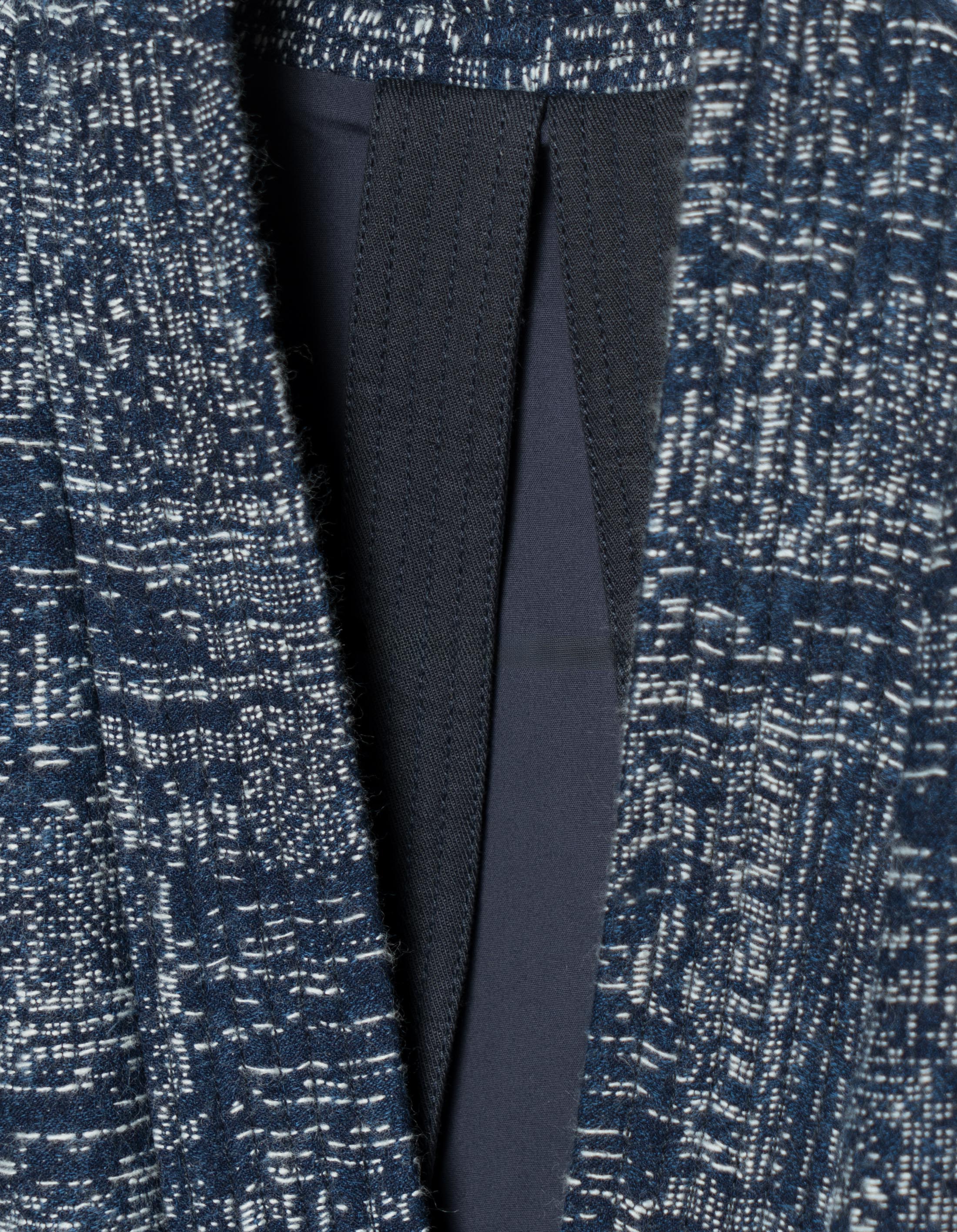 Sashiko Kimono Overshirt - Japanese Indigo Denim Jacket for Men & Women | Casual Wear, Street Style, and Layering Outfit