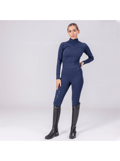 Aubrion Eltar Equestrian Riding Tights for Women - Breathable & Stretchable Horse Riding Pants - Perfect for Show Jumping, Dressage & Trail Riding