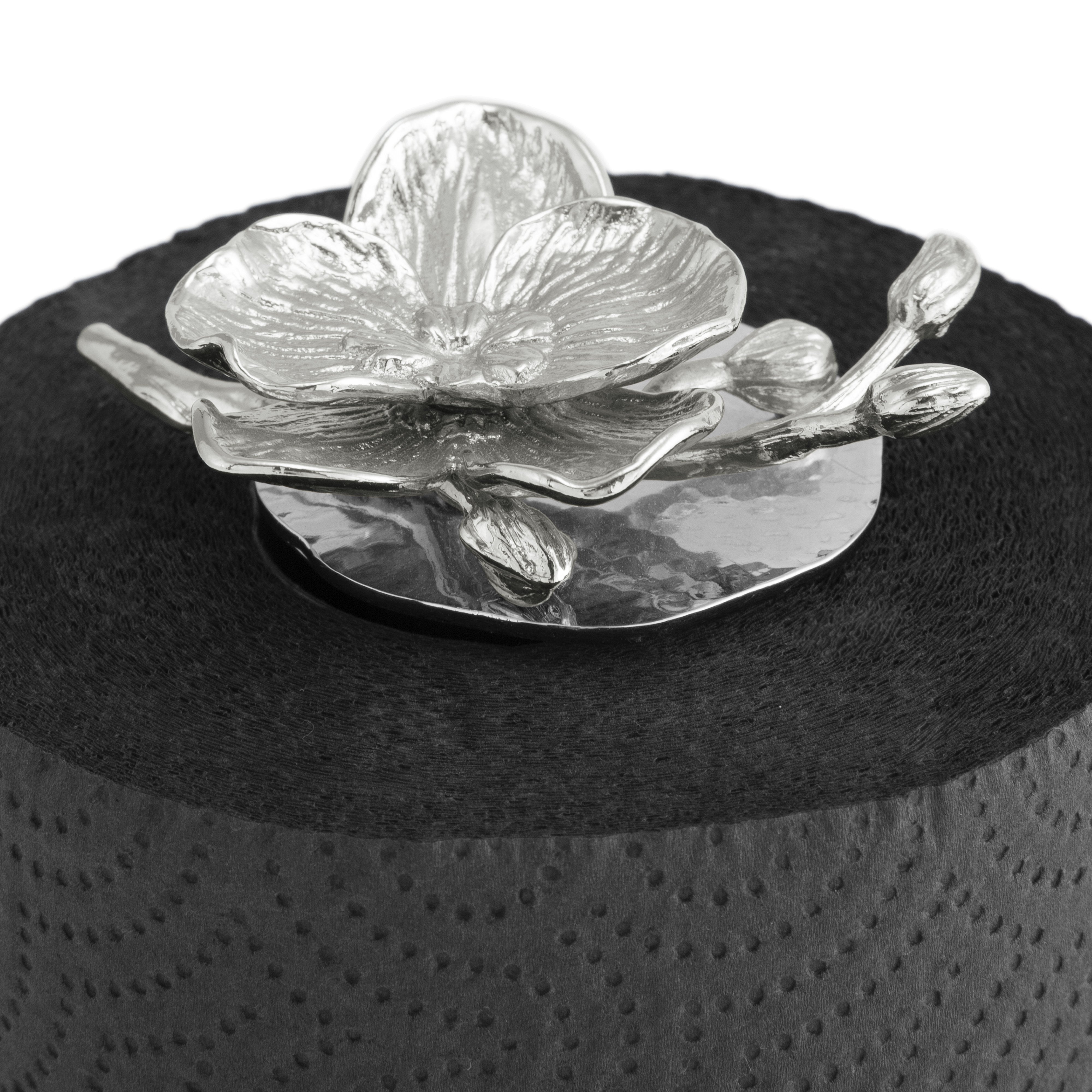 White Orchid Paper Towel Holder - Elegant Bathroom & Kitchen Organizer for Stylish Home Decor | Perfect for Countertop, Vanity & Office Desk Organization