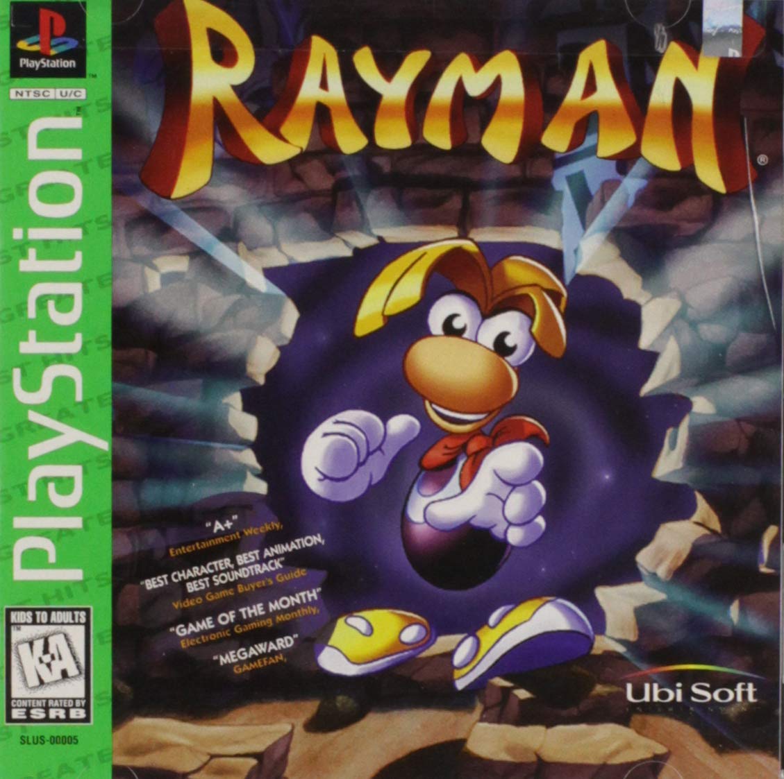 Rayman Rush - PlayStation 4 Game | Action-Adventure Platformer | Fun for Kids & Adults | Perfect for Family Game Nights & Solo Play