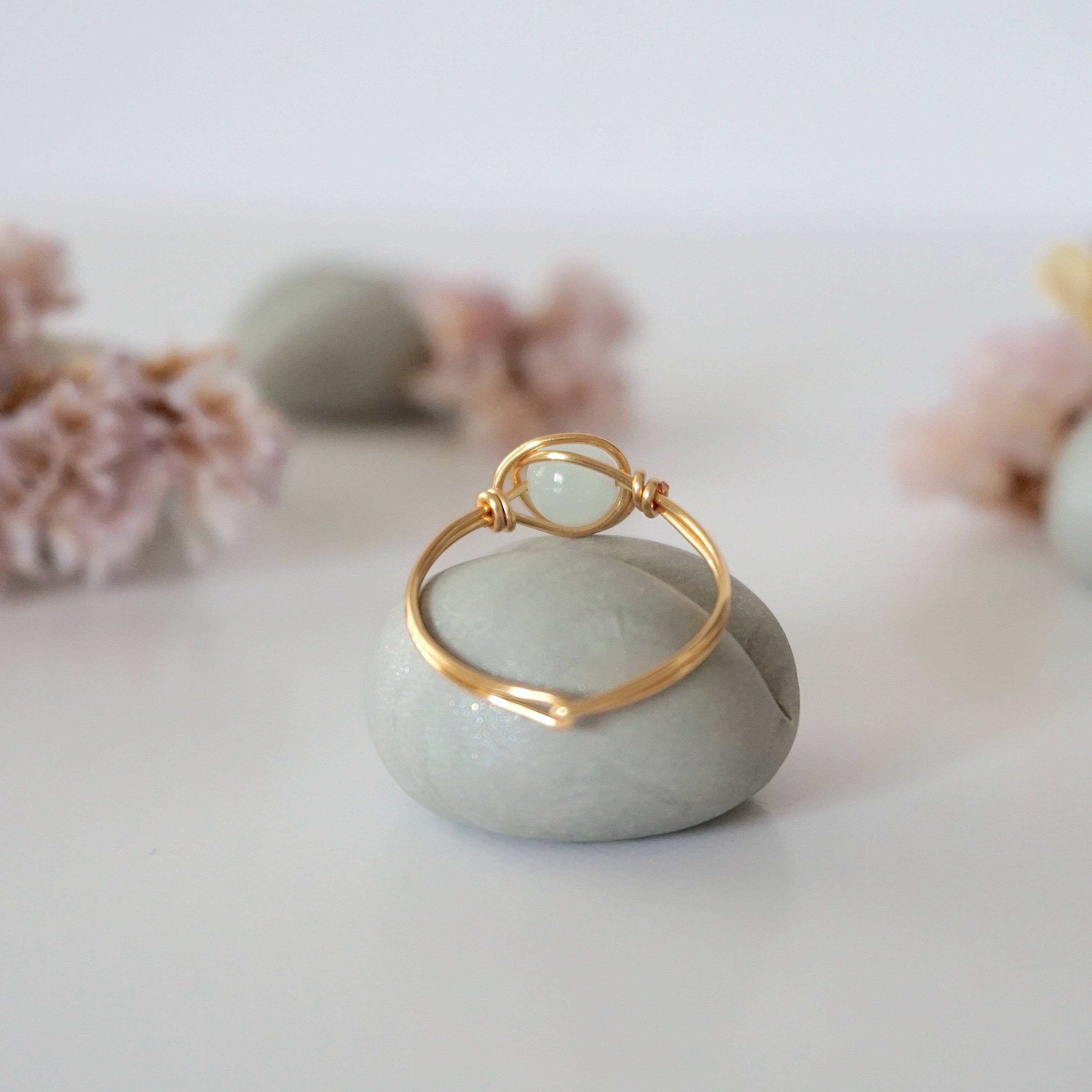 Elegant Aquamarine Birthstone Ring for Women - March Birthstone Jewelry Gift for Mom, Sister, Wife - Perfect for Birthdays, Anniversaries & Special Occasions