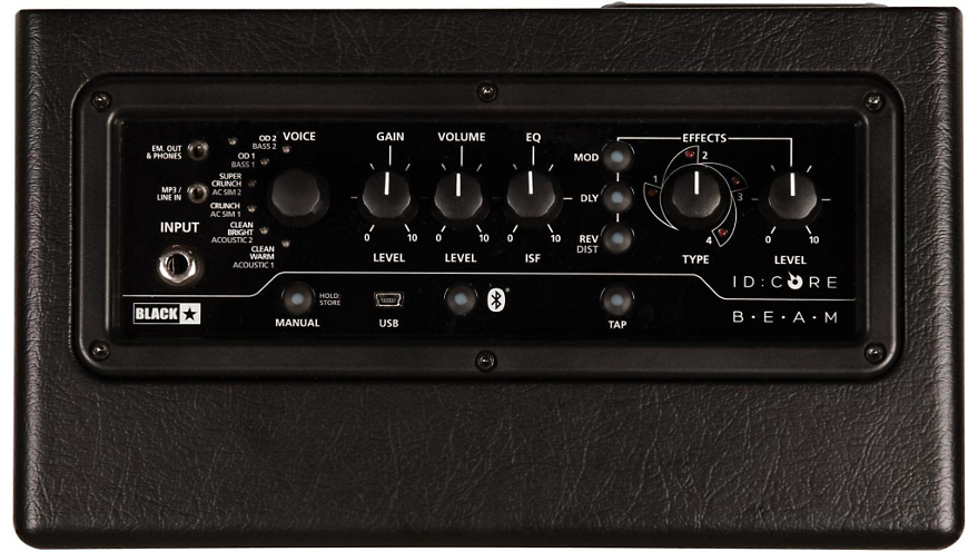 Blackstar ID:Core BEAM 2x10 Watt Bluetooth Guitar Combo Amplifier - Portable Practice Amp for Home, Studio & Live Performances