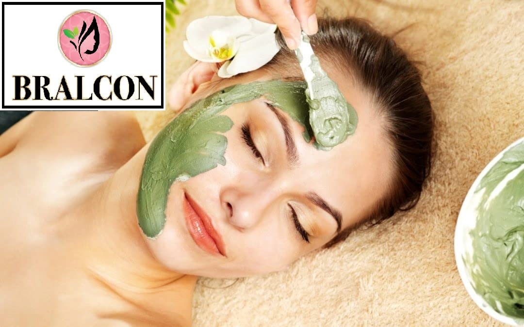 BRALCON Organic Mint Powder - 100g | 100% Pure & Natural Mentha Sativa Powder for Face, Skin & Hair Care | Green Mint Leaf Powder | DIY Beauty, Cooking & Aromatherapy Uses