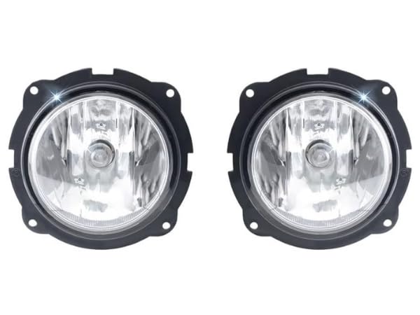 2007-2012 Ford Escape LED Fog Lights Replacement - Clear Driving Lamps with Bright LED Bulbs for Enhanced Night Visibility & Safety