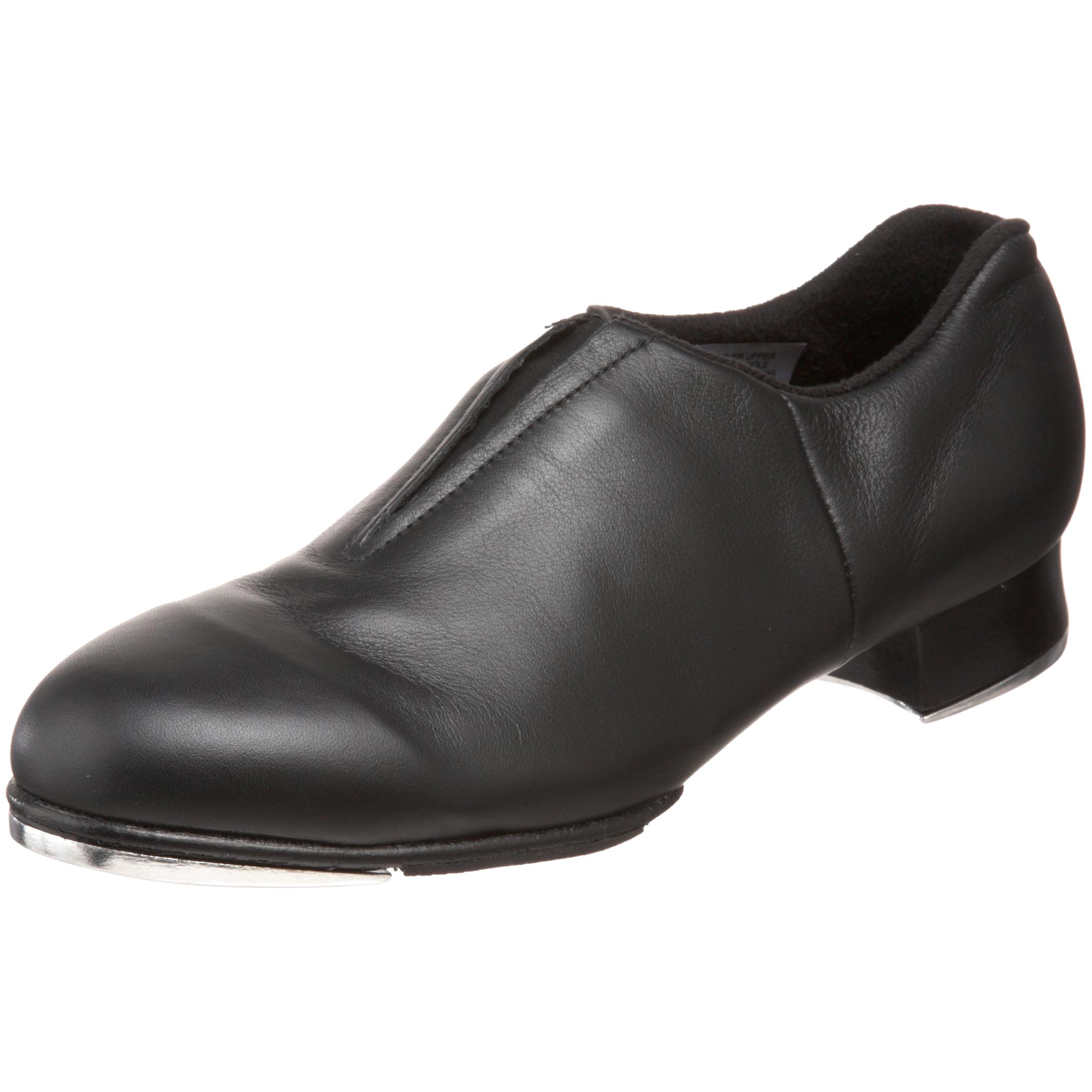 Bloch Women's Tap-Flex Leather Slip-On Tap Dance Shoes for Beginners & Professionals - Perfect for Tap Dancing Classes, Performances & Practice