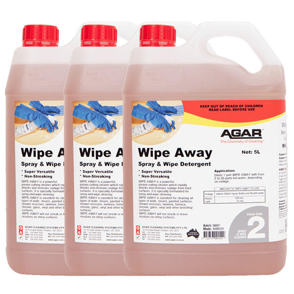 Eco-Friendly Agar Wipe Away Spray & Wipe - Natural Cleaning Solution for Kitchen, Bathroom & Hard Surfaces | Perfect for Stain Removal & Disinfecting