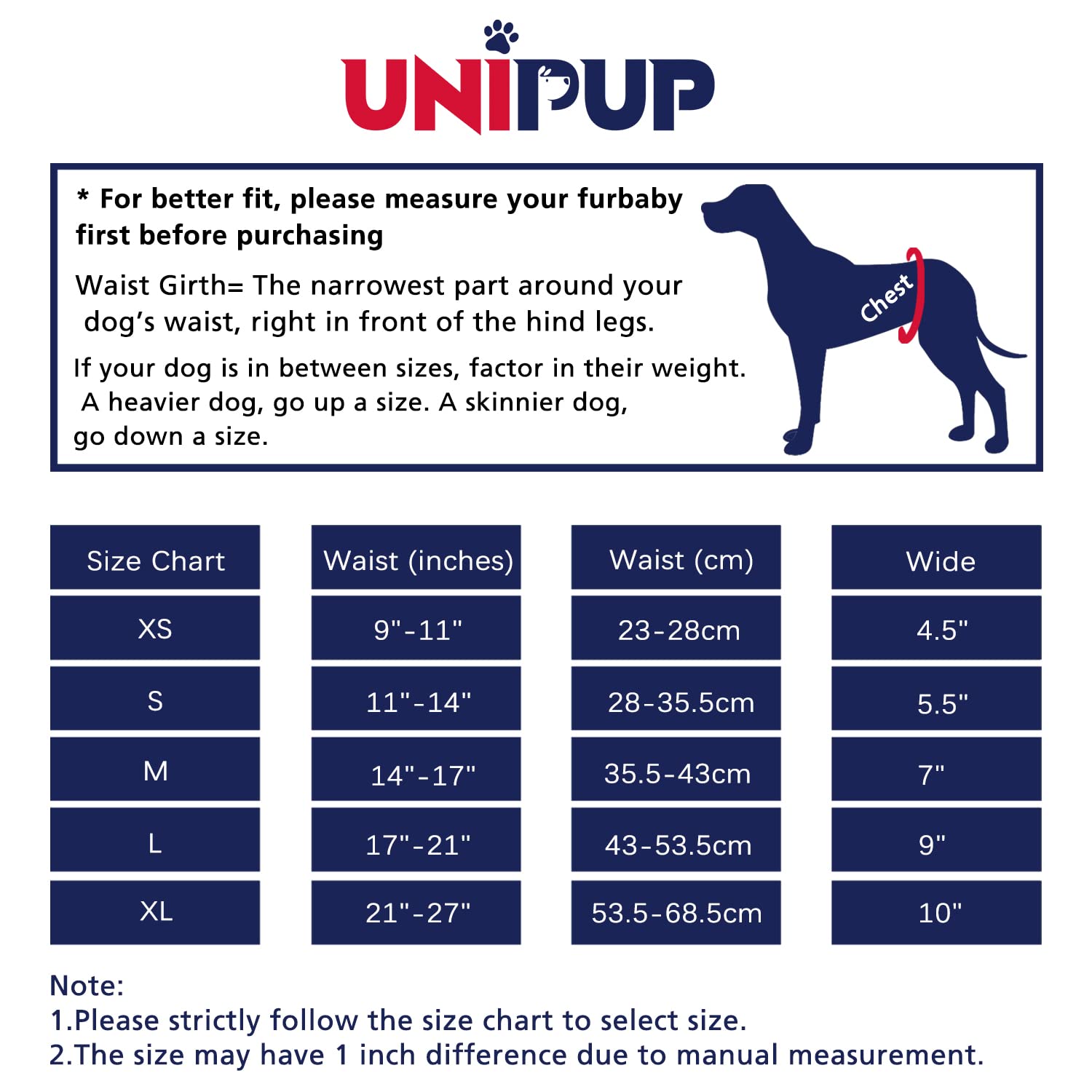 Washable Male Dog Belly Band - 3 Pack High Absorbency Reusable Puppy Diapers with Adjustable Strap for Small Dogs | Incontinence Solution for House Training, Travel & Post-Surgery Care (U-DM07S)