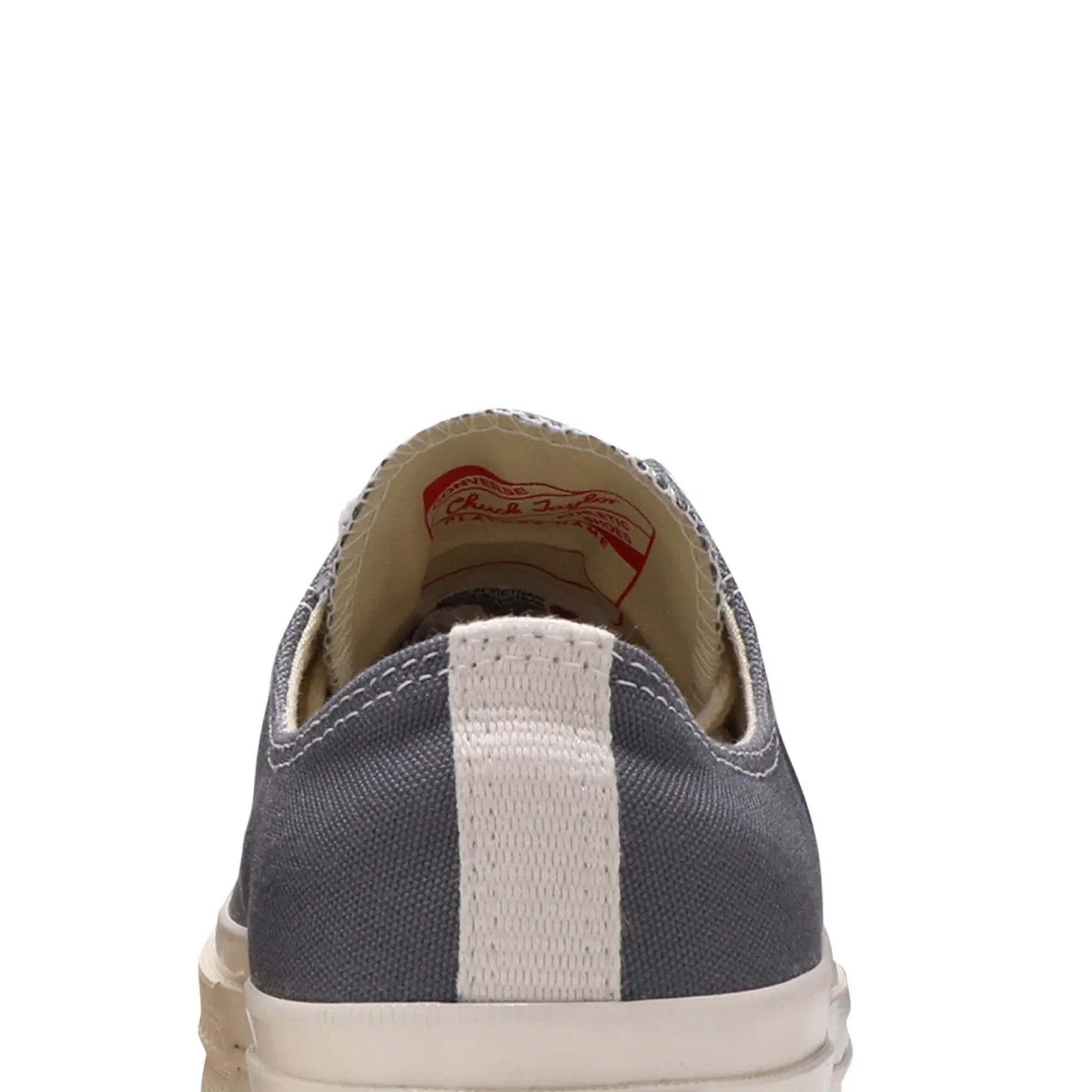 Converse Chuck Taylor All Star 70 Ox 'Comme des Garcons Play' Grey Sneakers - Retro High Top Canvas Shoes for Men & Women - Perfect for Casual Wear, Street Style & Everyday Fashion (2021 Collection)