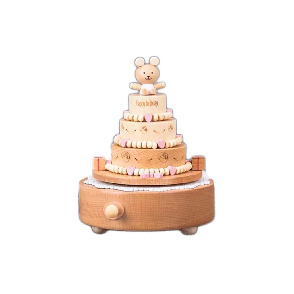 SHYPT Wooden Music Box for Girls - Smart Castle Toy Plays Happy Birthday Song, Unique Birthday Gift for Kids, Friends & Loved Ones | Perfect for Birthdays, Anniversaries & Special Occasions