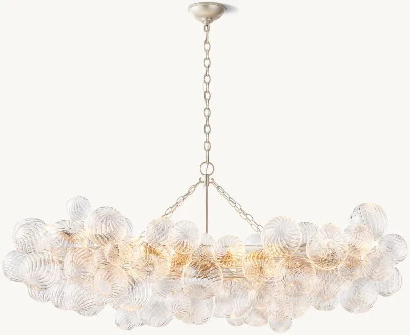 Tammy Linear Glass Ball Chandelier - 63