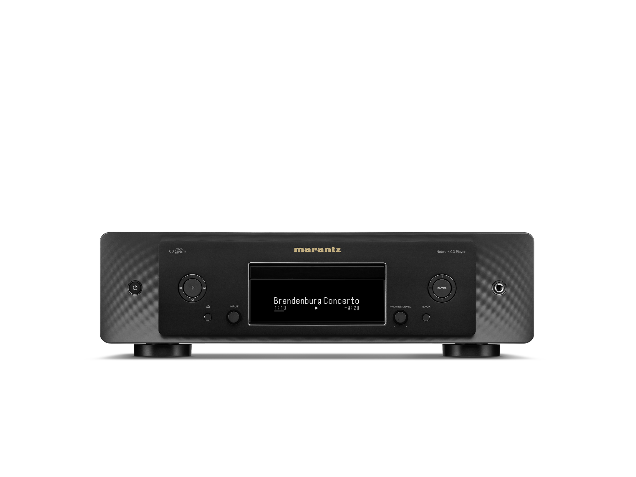 Marantz CD 50n Premium CD Player & Hi-Res Network Audio Streamer - High-End Home Audio System for Music Lovers | Perfect for Living Room, Home Theater & Audiophile Setups