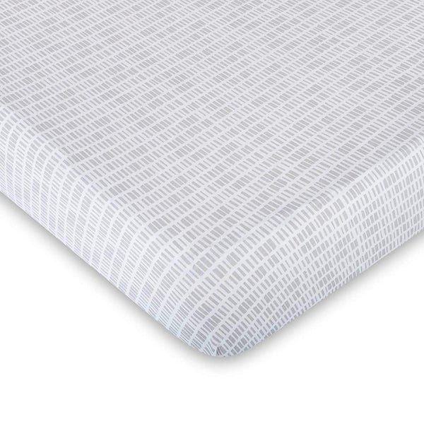 Elys & Co Soft Organic Cotton Crib Sheet - Single Pack for Baby Crib & Bassinet - Perfect for Nursery, Daycare & Travel