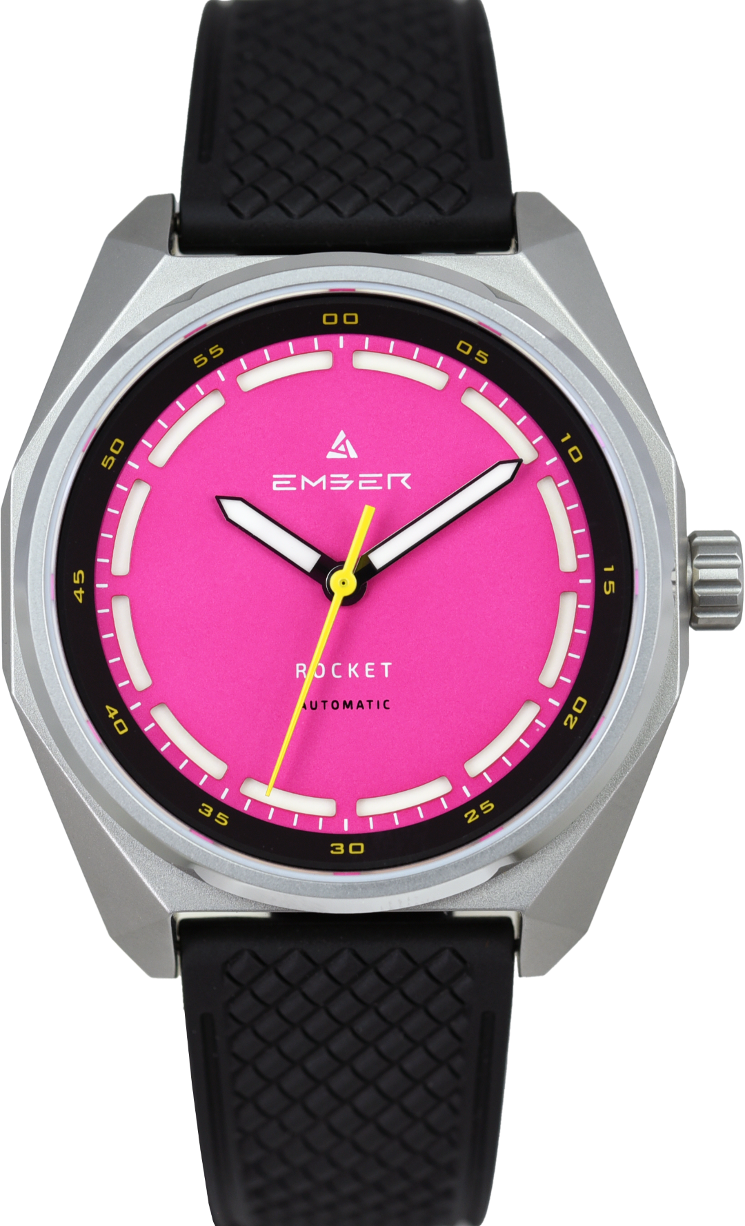 Ember Watch Company Rocket Skyline Pink Watch - Pre-Owned Luxury Timepiece for Women | Perfect for Casual Wear, Office & Special Occasions
