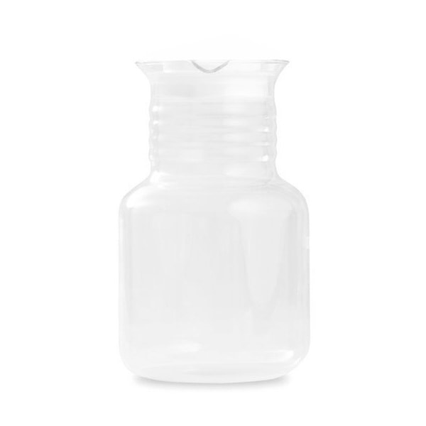 Original Toddy Replacement Decanter - Premium Glass Coffee Carafe with Stainless Steel Lid - Perfect for Cold Brew Iced Coffee, Tea & Cocktails at Home or Office