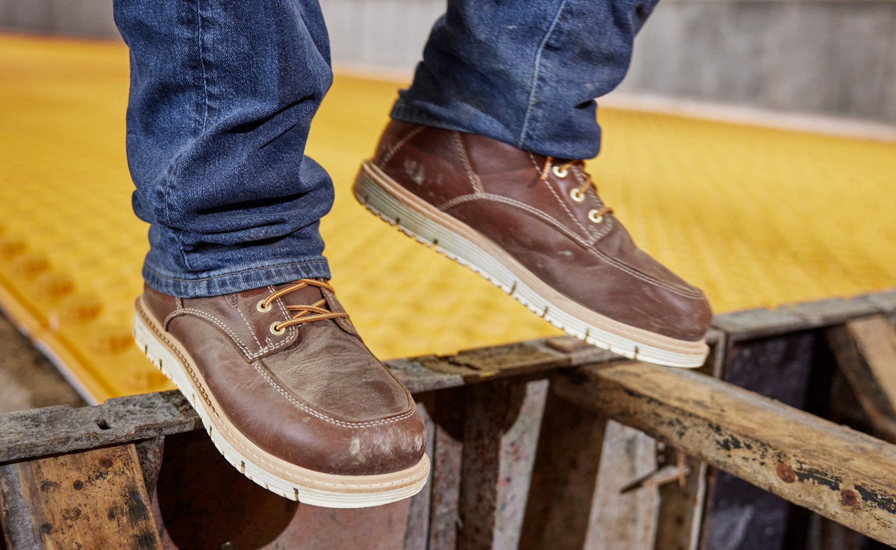 Men's San Jose 6 Waterproof Steel Toe Work Boots - Black/Gum Leather for Construction & Outdoor Safety