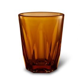 notNeutral Vero Glass Amber - Set of 6 or 12 oz Drinking Glasses for Cocktails, Wine & Home Bar - Elegant Barware for Entertaining & Dinner Parties