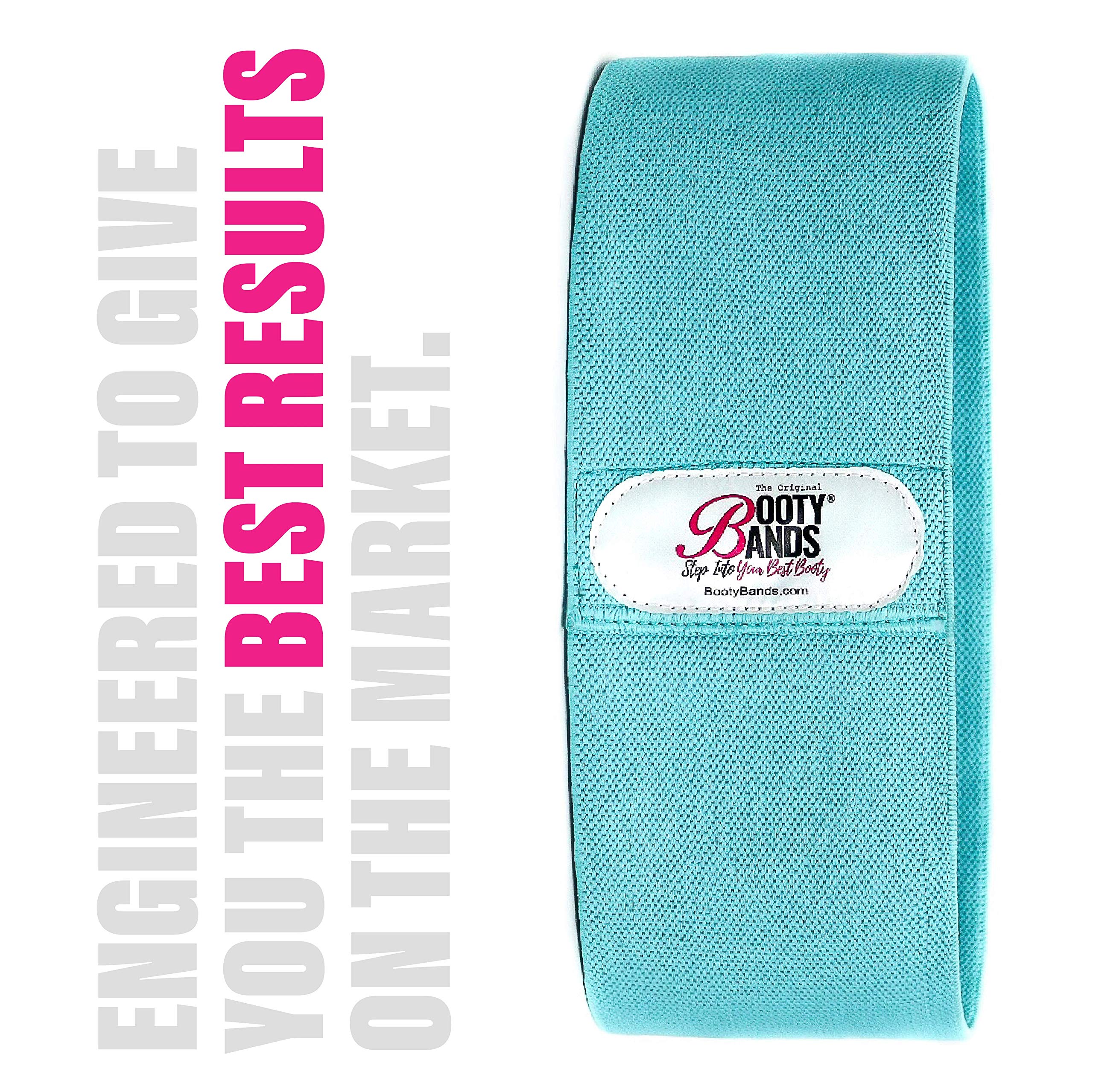 Booty Bands for Women - Non-Slip Workout Resistance Bands for Glutes, Abs, Thighs & Full Body Toning - Thick Elastic Fitness Bands for Home Gym, Yoga, Pilates & Strength Training