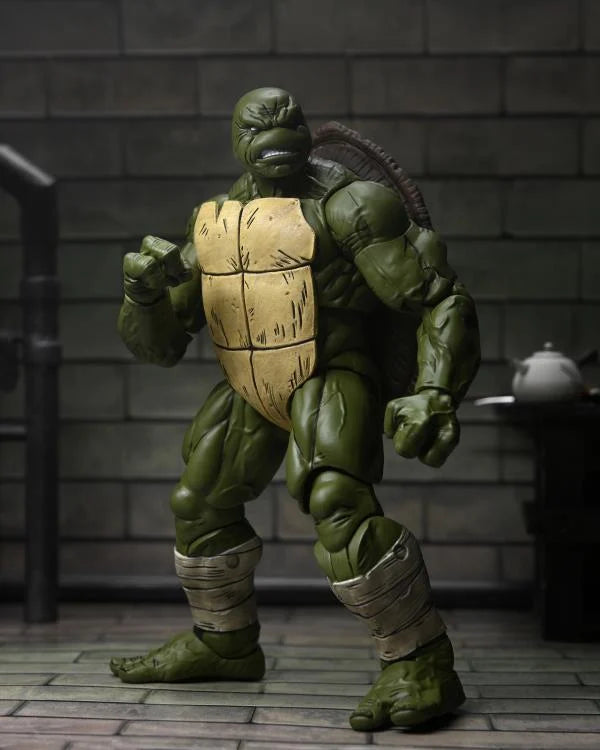 NECA Teenage Mutant Ninja Turtles: The Last Ronin Battle Damaged Action Figure - Collectible TMNT Toy for Display & Play - Perfect for Fans, Collectors & Gift Giving