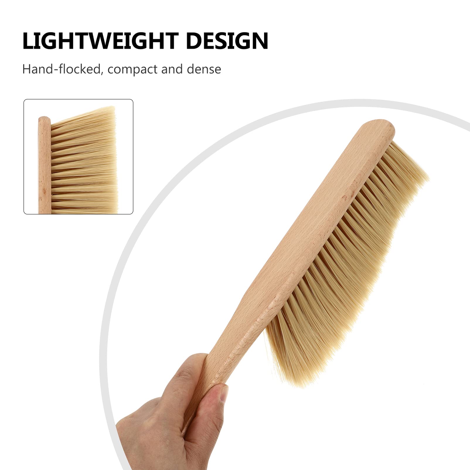 Cabilock 1-Piece Multi-Purpose Cleaning Brush Set - Clothes Brush, Sofa Brush, Dusting Brush, Broom & Duster for Home Cleaning - Perfect for Bed, Furniture & Carpet Sweeping