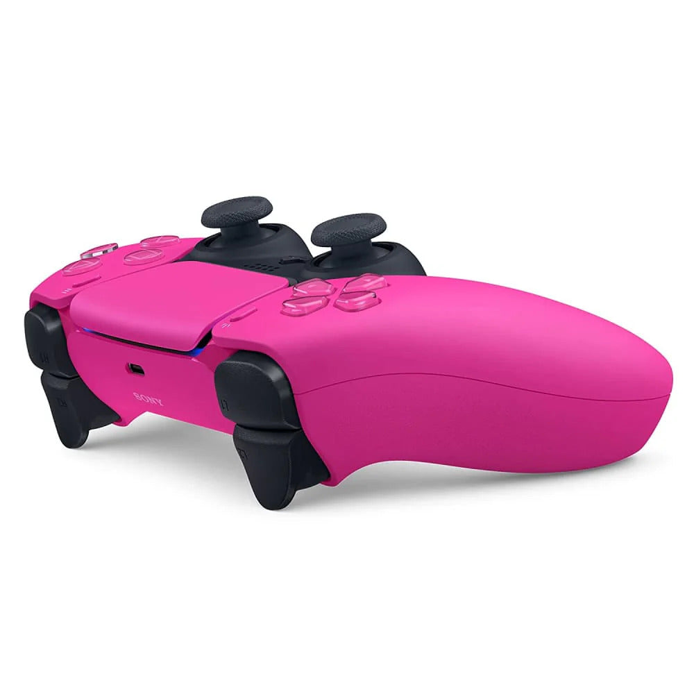 PlayStation 5 DualSense Wireless Controller - Nova Pink | Official PS5 Gamepad with Adaptive Triggers & Haptic Feedback | Perfect for Gaming, Streaming & Competitive Play