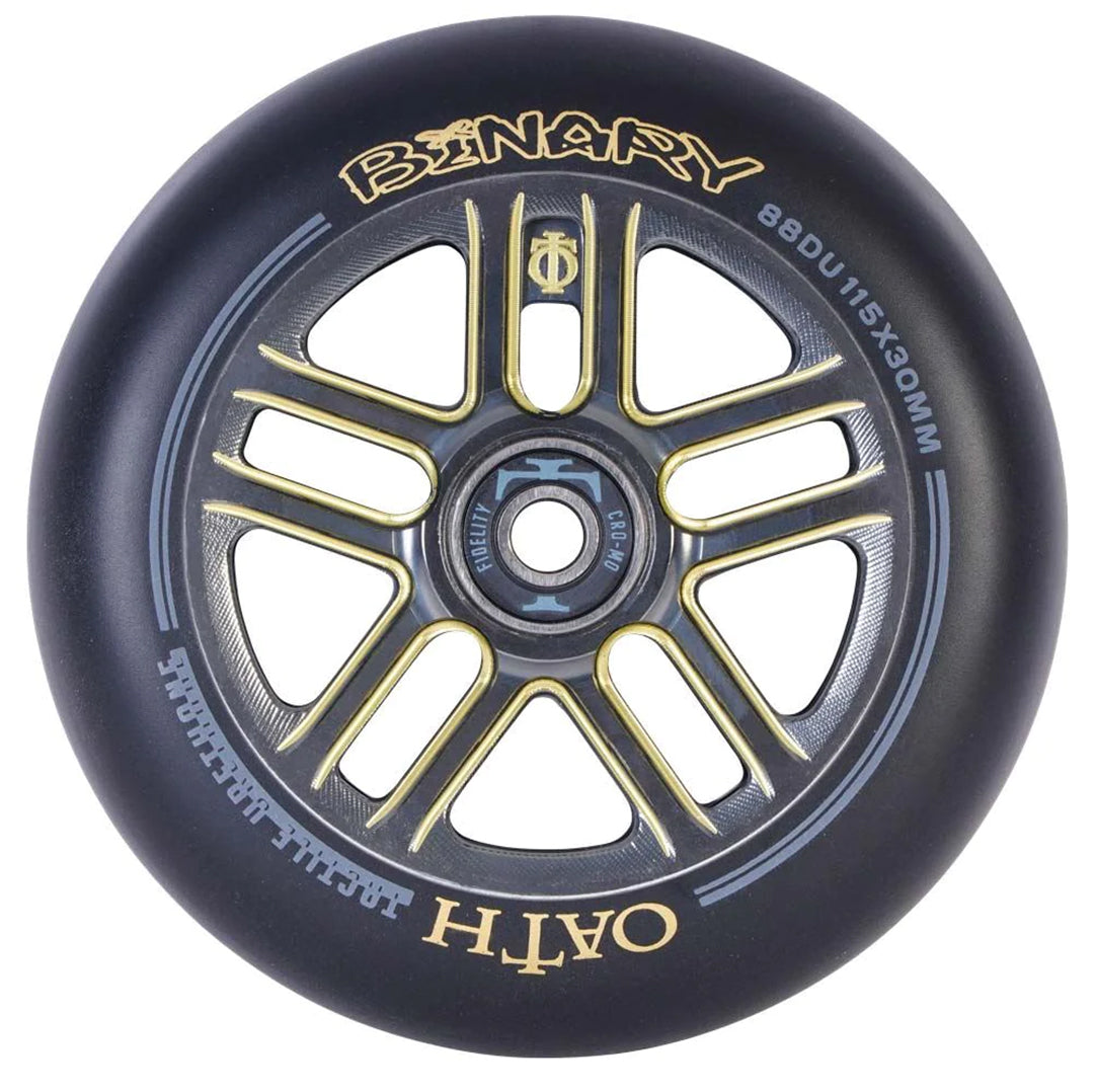 Oath Binary Wheels 30mm Wide - High-Performance Skateboard Wheels for Smooth Riding & Tricks | Perfect for Street Skating & Park Rides