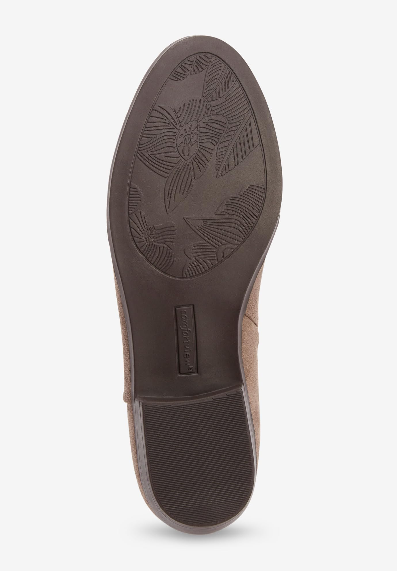 Comfortview Women's Wide Width The Bexley Bootie - Comfortable Ankle Boots for Wide Feet | Perfect for Work, Casual Wear & Outdoor Activities