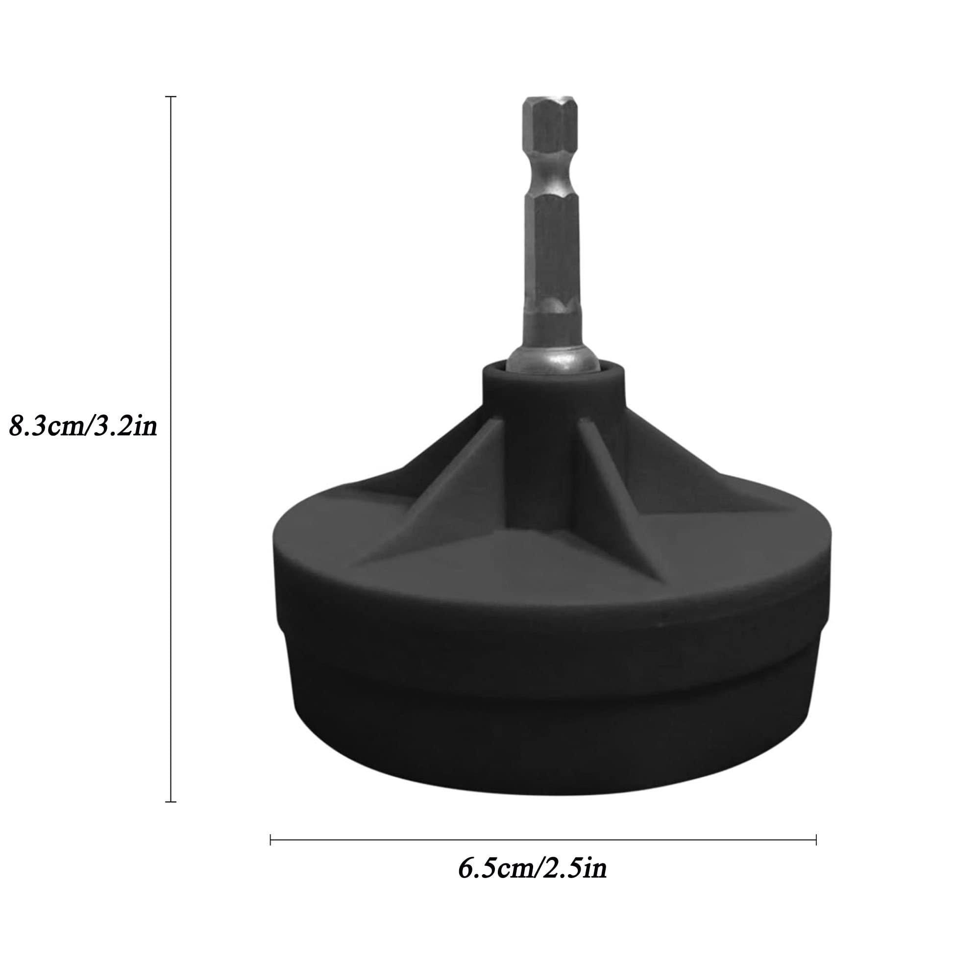 UGpine Power Adapter for Sentro 22/40/48 Knitting Machines - Quick Knit Drill Attachment with Hex Steel Bit & Crank Handle - Compatible with Jamit - Black (Perfect for DIY Knitting Projects & Crafting Accessories)