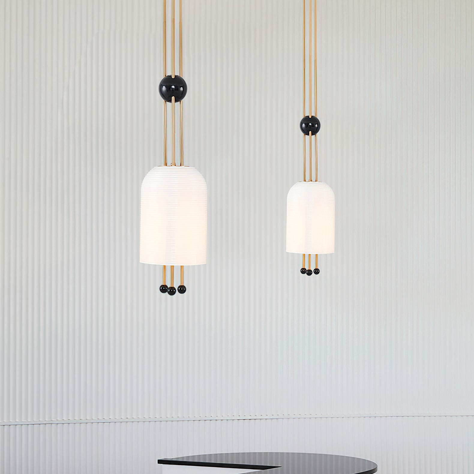 Bertha Pendant Light - Modern Hanging Ceiling Lamp for Kitchen Island, Dining Room & Bedroom | Dimmable LED Lighting Fixture