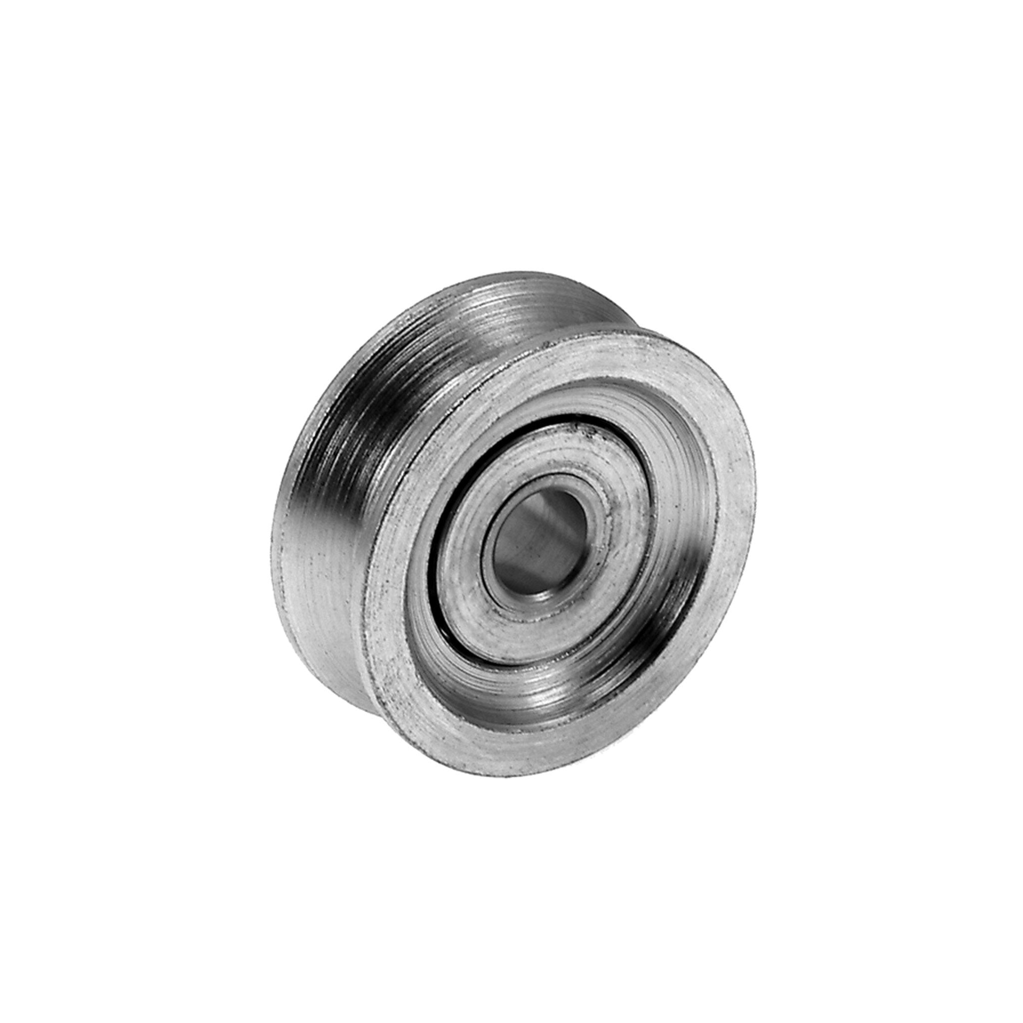 61017 Table Roller V Groove - Heavy Duty Conveyor Roller for Industrial Material Handling | Warehouse, Packaging & Assembly Line Use