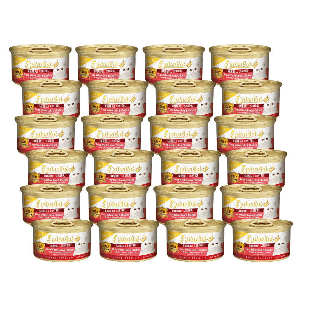 [24-Pack] Aatas Premium Wet Cat Food Variety Bundle - Fruity Feast in Gravy & Diamond Dinner in Jelly - Complete Nutrition for Adult Cats - Perfect for Daily Meals, Weight Management & Picky Eaters