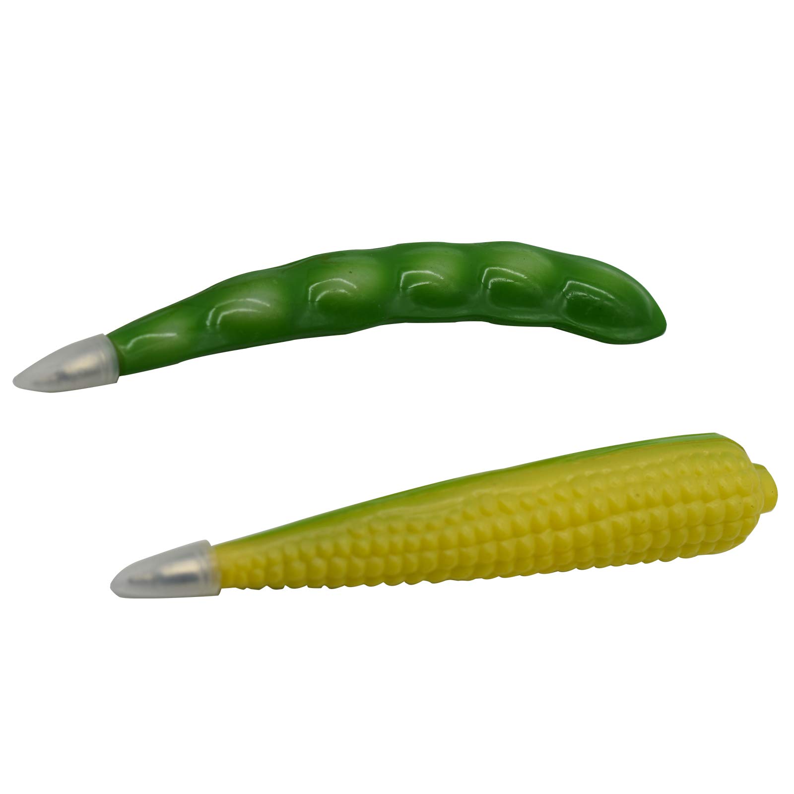Maydahui 24-Piece Vegetable Shaped Ballpoint Pens Set - Corn, Red Pepper, Carrot, Eggplant, Cucumber, Green Pepper, Cabbage & Kidney Bean Design with Black Ink - Fun Writing Tools for Women, Homemakers & Office Use - Perfect for Journaling, Gift Giving & Creative Note Taking