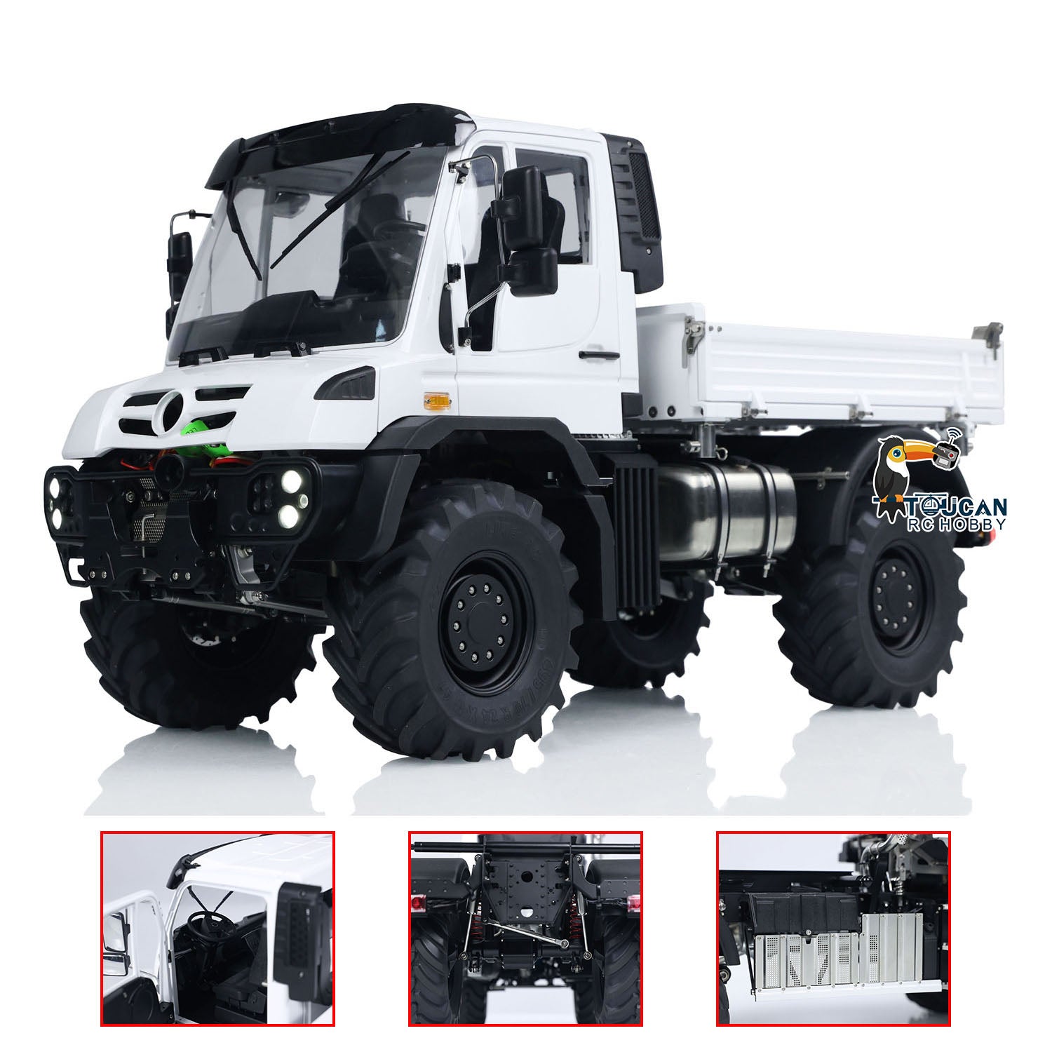1/14 Scale U535 4x4 RC Rock Crawler Off-Road Vehicle - Ready to Run Upgraded Version Remote Control Car for Adults & Kids | Outdoor Adventure, Trail Crawling, Backyard Driving