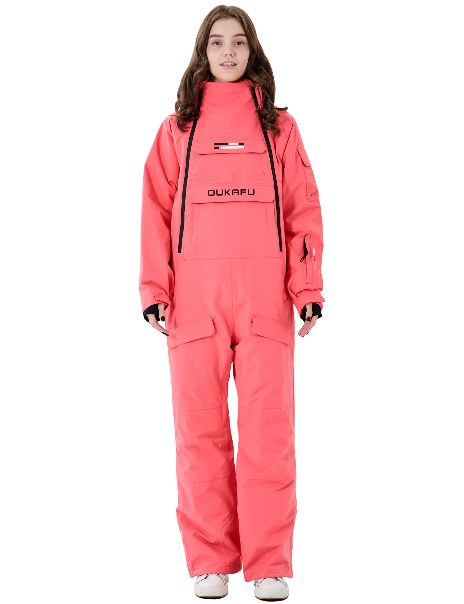 Women's Waterproof Ski Suits - Winter Snowboard Jumpsuits & Snowsuits for Skiing, Snowboarding & Outdoor Snow Sports | Warm One-Piece Coveralls for Cold Weather Adventures