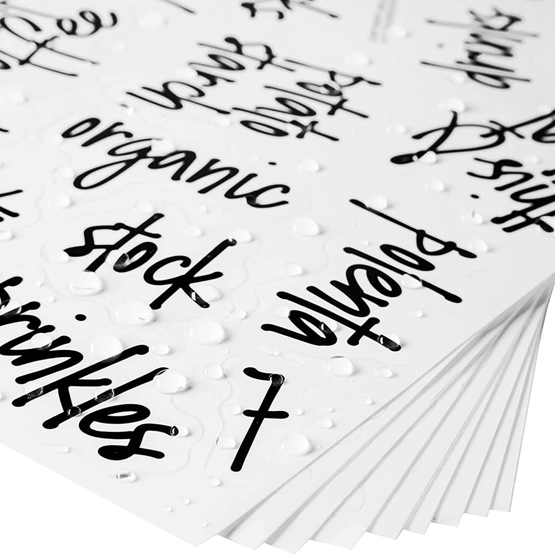 Premium CoguZed 157 Pantry & Kitchen Labels for Food Containers - Durable, Water-Resistant Organization Stickers in Elegant Black Script | Perfect for Pantry Organization, Meal Prep & Home Storage Solutions