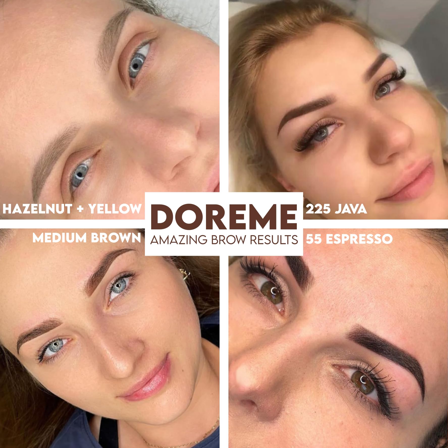 DOREME Permanent Makeup Lip Tattoo Ink - Poppy Red Lip Color Pigment for Microblading & Cosmetic Tattooing | Long-Lasting Lip Stain for Natural Beauty Enhancement