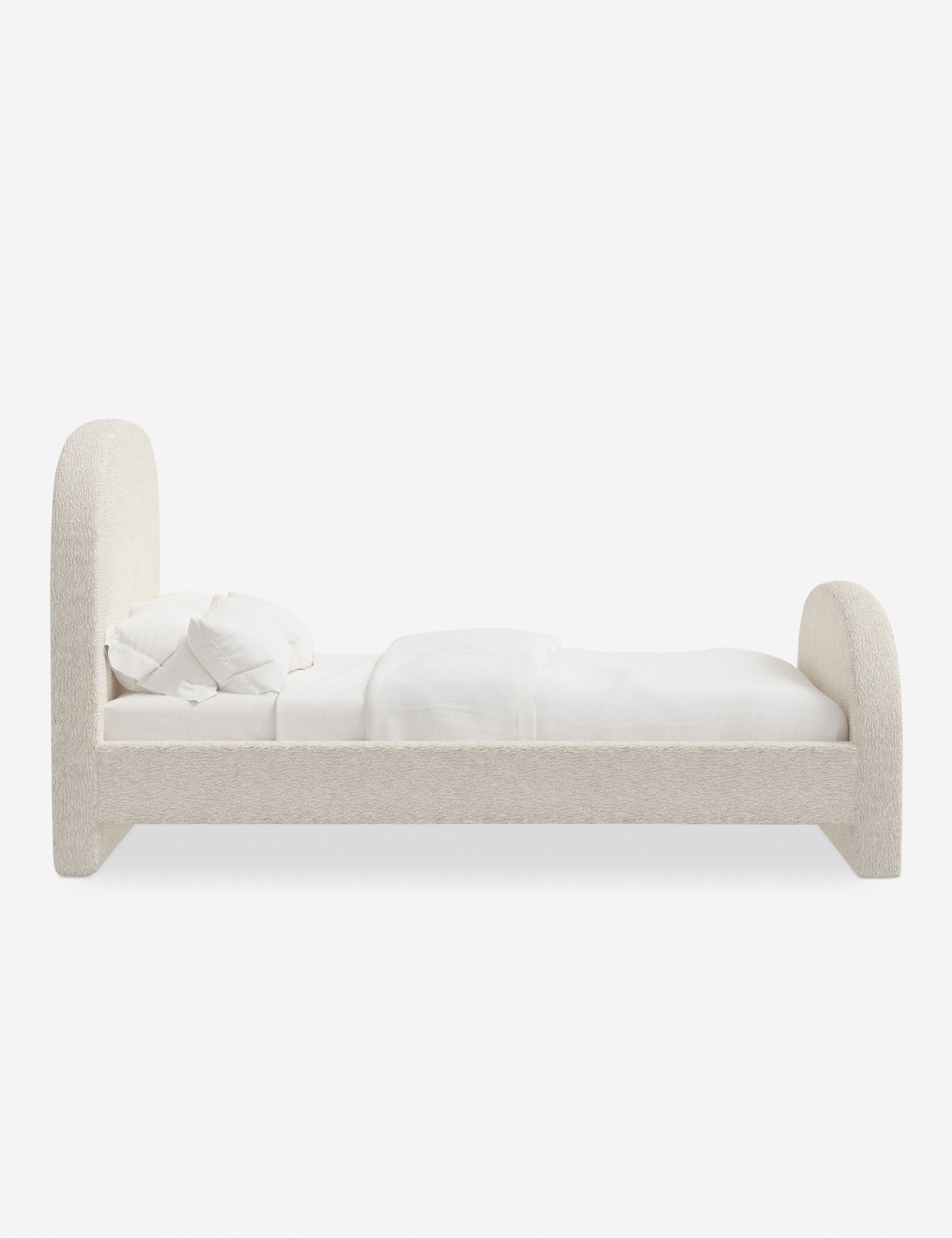 Modern Bescond Platform Bed Frame - Queen Size, Sturdy Wooden Slat Support, Easy Assembly - Perfect for Bedroom, Guest Room, and Small Space Living